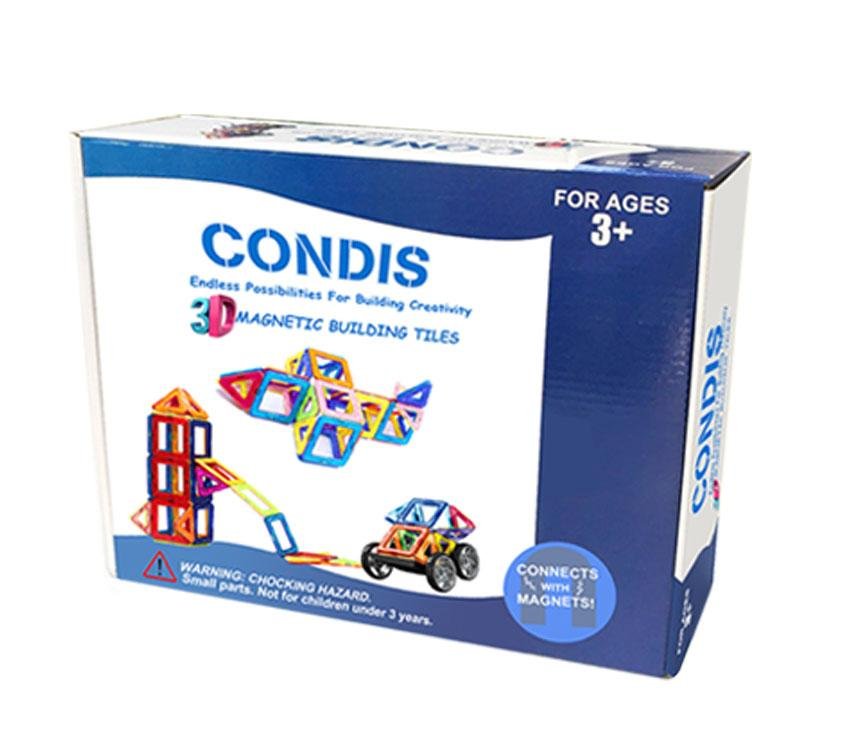 Condis 78Pcs Magnetic Building Blocks Set - Condistoys