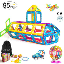 Load image into Gallery viewer, Condis 95Pcs Magnetic Building Blocks Set - Condistoys
